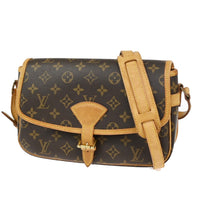 Louis Vuitton Sologne Handbag Monogram Canvas Brown Canvas Shoulder Bag Bag (Pre-Loved)
