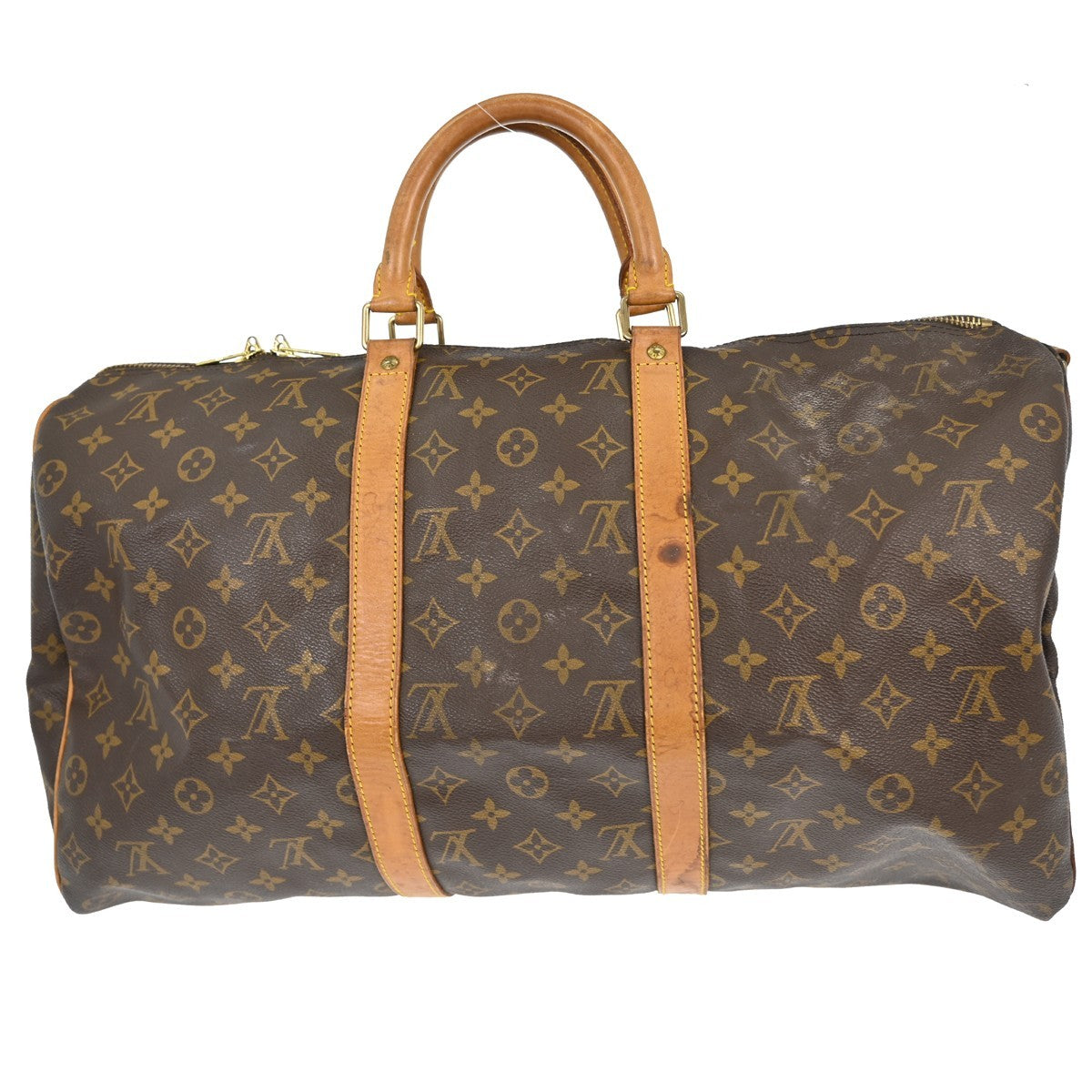 Louis Vuitton Louis Vuitton Keepall Bandouliere Bag Monogram Canvas Brown Canvas Travel Bag Bag (Pre-Loved)