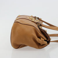 Prada Convertible Shopping Tote Saffiano Leather Saffiano Leather Beige Leather Tote Bag Bag (Pre-Loved)