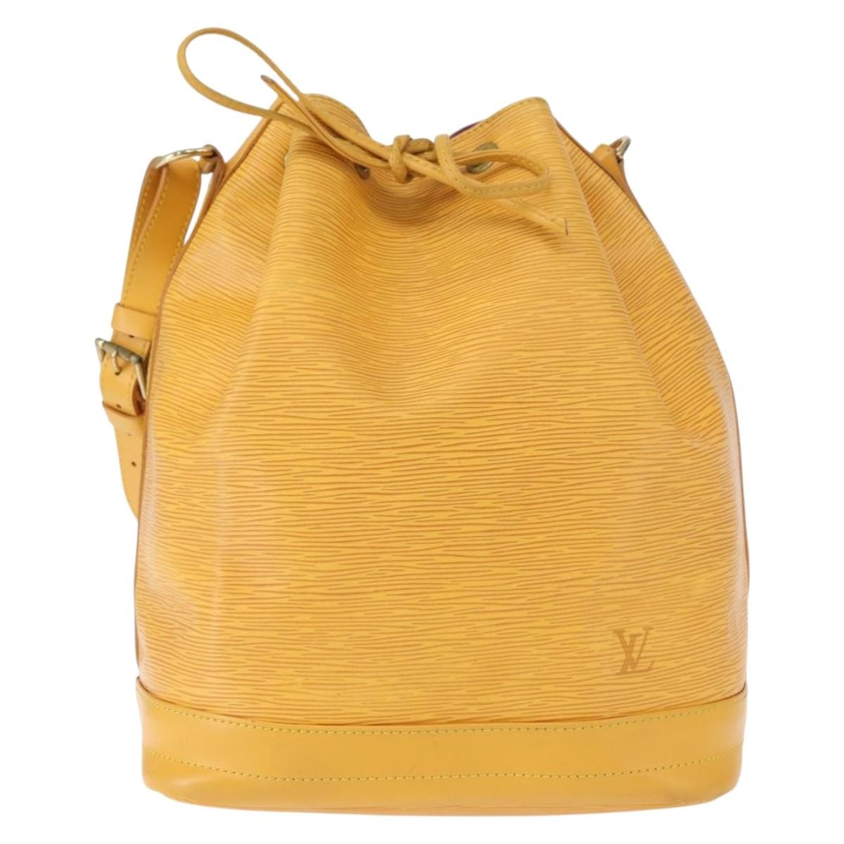 Louis Vuitton Noe Handbag Epi Leather Yellow Leather Shoulder Bag Bag (Pre-Loved)