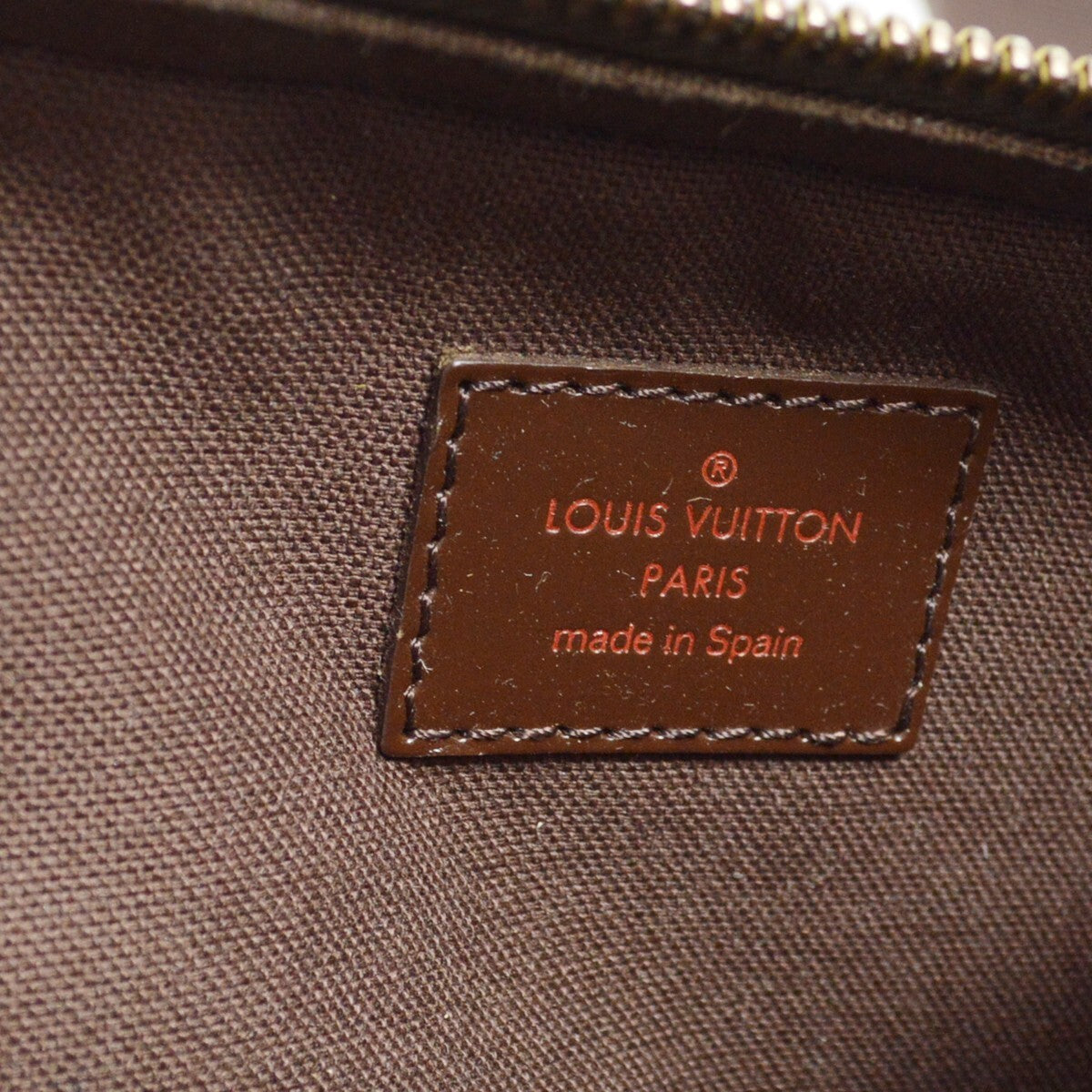 Louis Vuitton Geronimos Waist Bag Damier Brown Canvas Clutche & Pouche Bag (Authentic Pre-Loved)