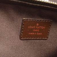 Louis Vuitton Geronimos Waist Bag Damier Brown Canvas Clutche & Pouche Bag (Authentic Pre-Loved)
