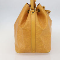 Louis Vuitton Petit Noe Handbag Epi Leather Yellow Leather Shoulder Bag Bag (Authentic Pre-Loved)