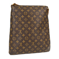 Louis Vuitton Musette Salsa Handbag Monogram Canvas Brown Canvas Shoulder Bag Bag (Authentic Pre-Loved)