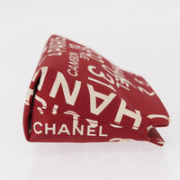 Chanel Chanel 31 Rue Cambon Clutch Canvas Red Canvas Clutche & Pouche Bag (Pre-Loved)