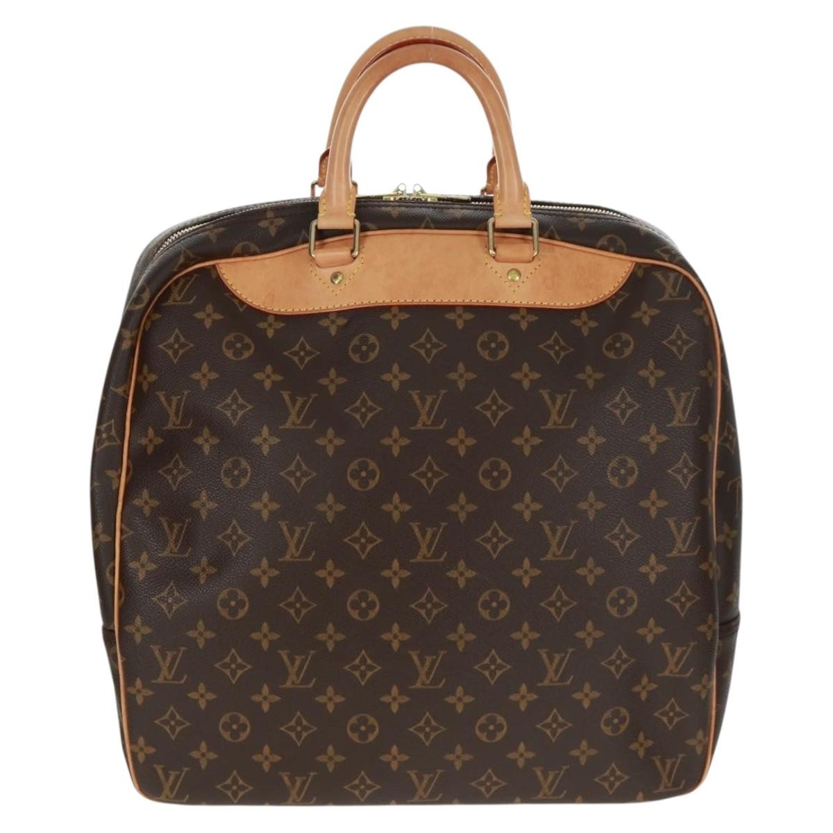 Louis Vuitton Evasion Travel Bag Monogram Canvas Brown Canvas Travel Bag Bag (Authentic Pre-Loved)