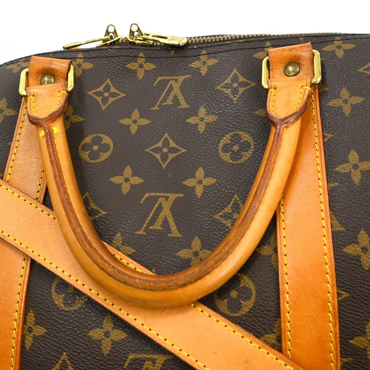 Louis Vuitton Louis Vuitton Keepall Bandouliere Bag Monogram Canvas Brown Canvas Travel Bag Bag (Pre-Loved)