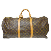 Louis Vuitton Louis Vuitton Keepall Bandouliere Bag Monogram Canvas Brown Canvas Travel Bag Bag (Pre-Loved)