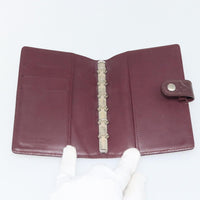 Louis Vuitton Agenda Cover Monogram Canvas Purple Canvas Clutche & Pouche Bag (Authentic Pre-Loved)
