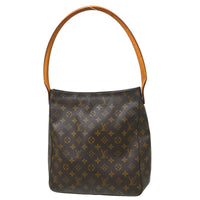 Louis Vuitton Louis Vuitton Monogram Looping Handbag Monogram Canvas Brown Canvas Shoulder Bag Bag (Pre-Loved)