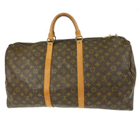 Louis Vuitton Louis Vuitton Keepall Bag Monogram Canvas Brown Canvas Travel Bag Bag (Pre-Loved)