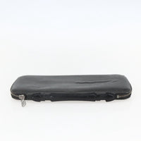 Louis Vuitton Atoll Organizer Wallet Taiga Leather Black Leather Clutche & Pouche Bag (Authentic Pre-Loved)