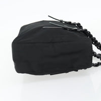 Prada Shoulder Bag Nylon Black Black Nylon Shoulder Bag Bag (Authentic Pre-Loved)