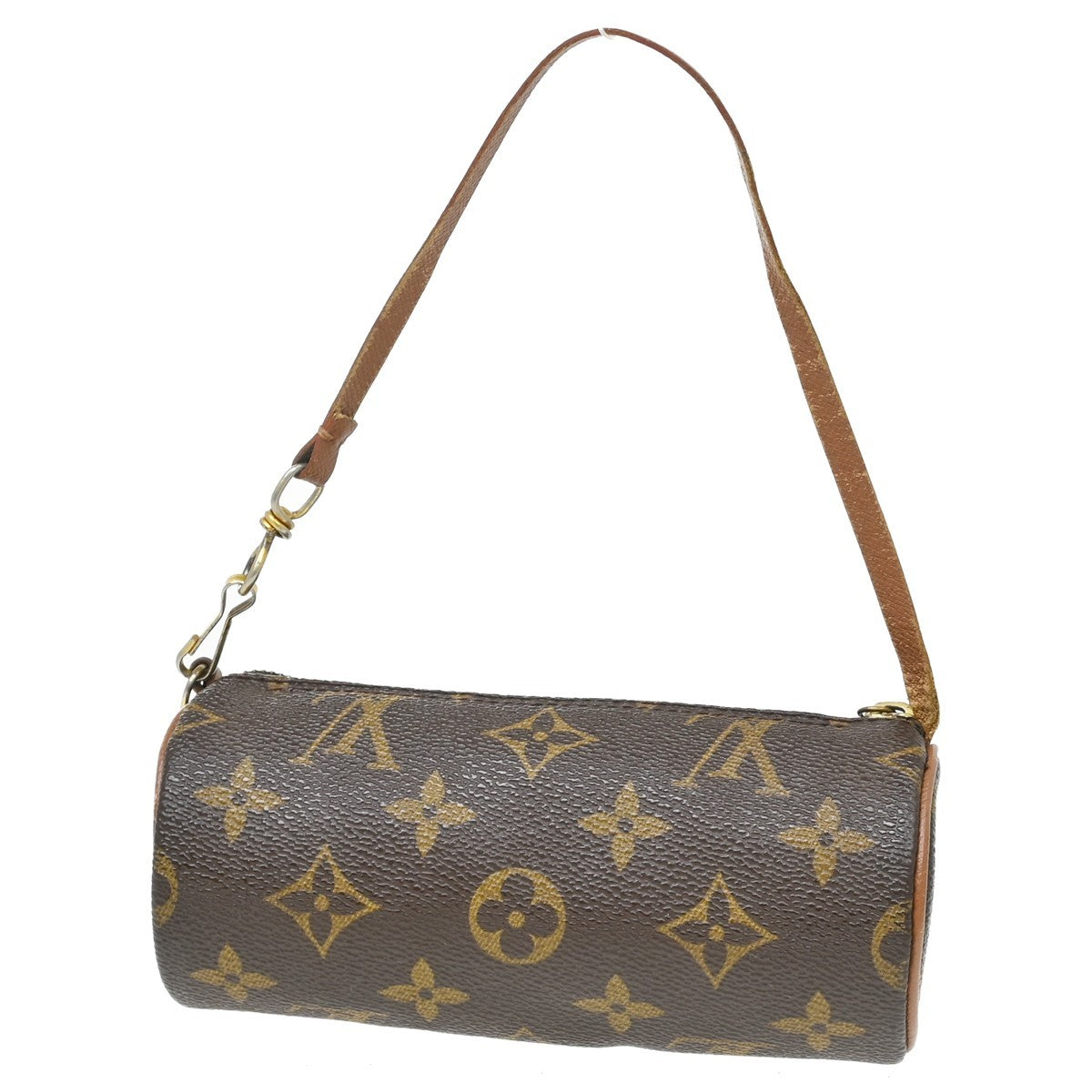 Louis Vuitton Papillon Pochette Monogram Canvas Brown Canvas Clutche & Pouche Bag (Authentic Pre-Loved)