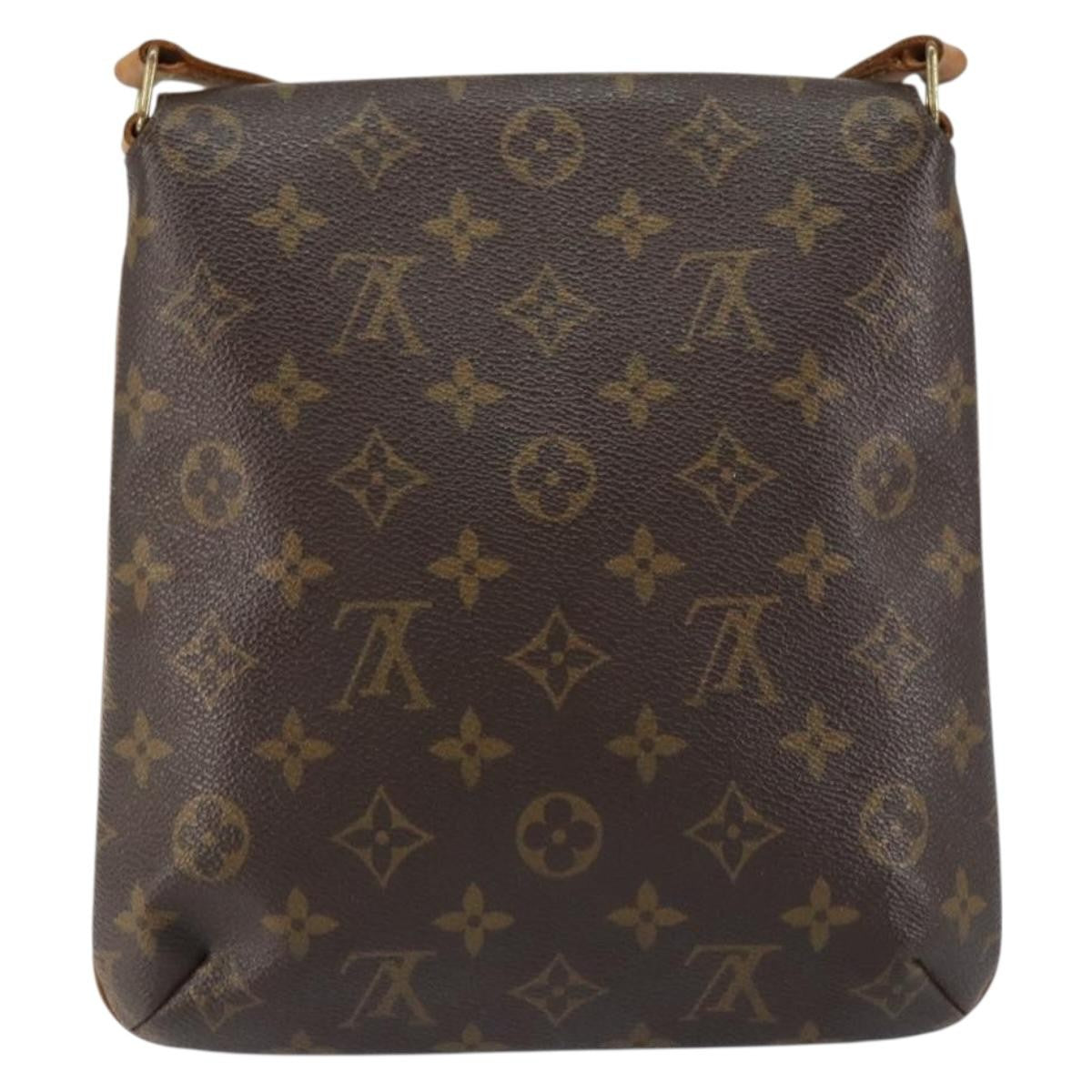 Louis Vuitton Musette Salsa Handbag Monogram Canvas Brown Canvas Shoulder Bag Bag (Authentic Pre-Loved)
