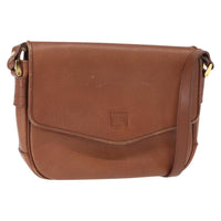 Burberry Vintage Shoulder Bag Leather Brown Leather Shoulder Bag Bag (Pre-Loved)