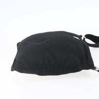 Prada Flat Messenger Bag Tessuto Black Nylon Shoulder Bag Bag (Pre-Loved)