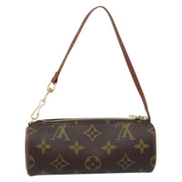 Louis Vuitton Papillon Pochette Monogram Canvas Brown Canvas Clutche & Pouche Bag (Authentic Pre-Loved)