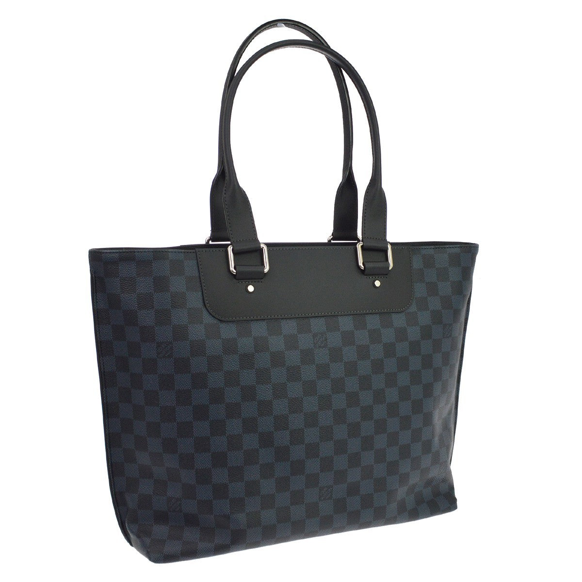 Louis Vuitton Cabas Voyage Damier Cobalt Navy Canvas Tote Bag Bag (Authentic Pre-Loved)