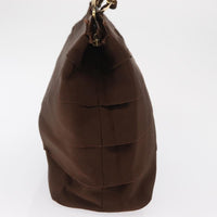 Salvatore Ferragamo Vala Tote Canvas Brown Canvas Tote Bag Bag (Authentic Pre-Loved)