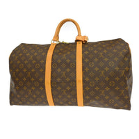 Louis Vuitton Louis Vuitton Keepall Bag Monogram Canvas Brown Canvas Travel Bag Bag (Pre-Loved)