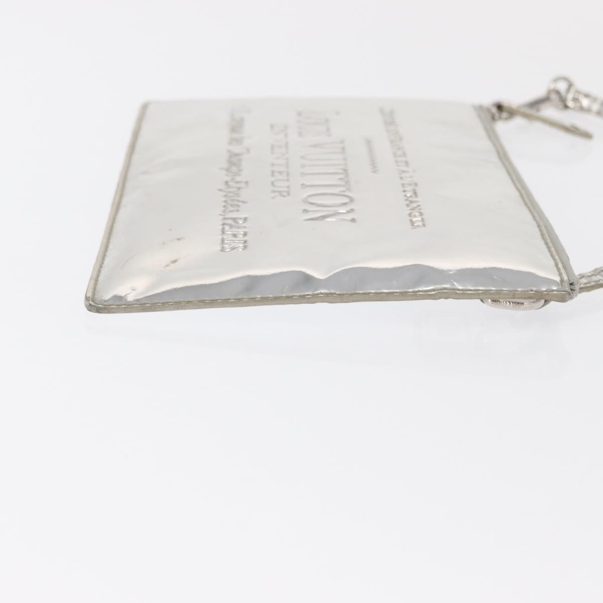 Louis Vuitton Pochette Clutch Monogram Miroir Pvc Silver Pvc Clutche & Pouche Bag (Authentic Pre-Loved)