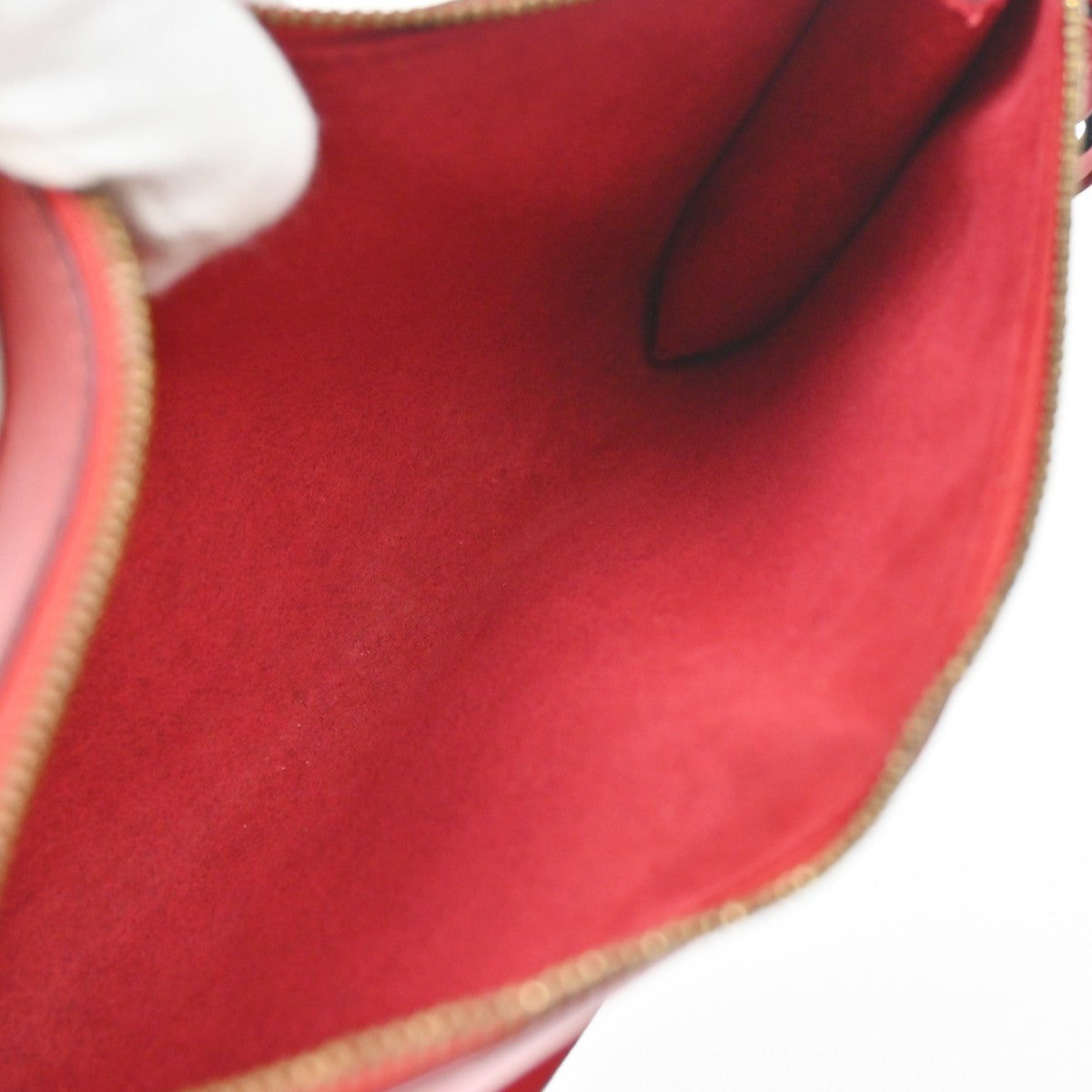 Louis Vuitton Pochette Accessoires Epi Leather Red Leather Clutche & Pouche Bag (Pre-Loved)