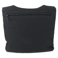 Prada Zip Messenger Quilted Tessuto Black Nylon Shoulder Bag Bag (Pre-Loved)