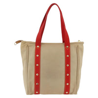 Louis Vuitton Antigua Tote Canvas Beige Canvas Tote Bag Bag (Authentic Pre-Loved)