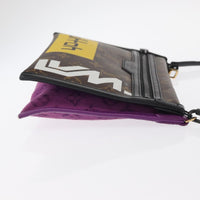 Louis Vuitton Double Flat Messenger Bag Limited Edition Logo Story Monogram Canvas And Denim Multicolour Canvas Shoulder Bag Bag (Authentic Pre-Loved)