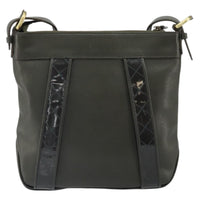 Burberry Vintage Shoulder Bag Leather Khaki Leather Shoulder Bag Bag (Authentic Pre-Loved)
