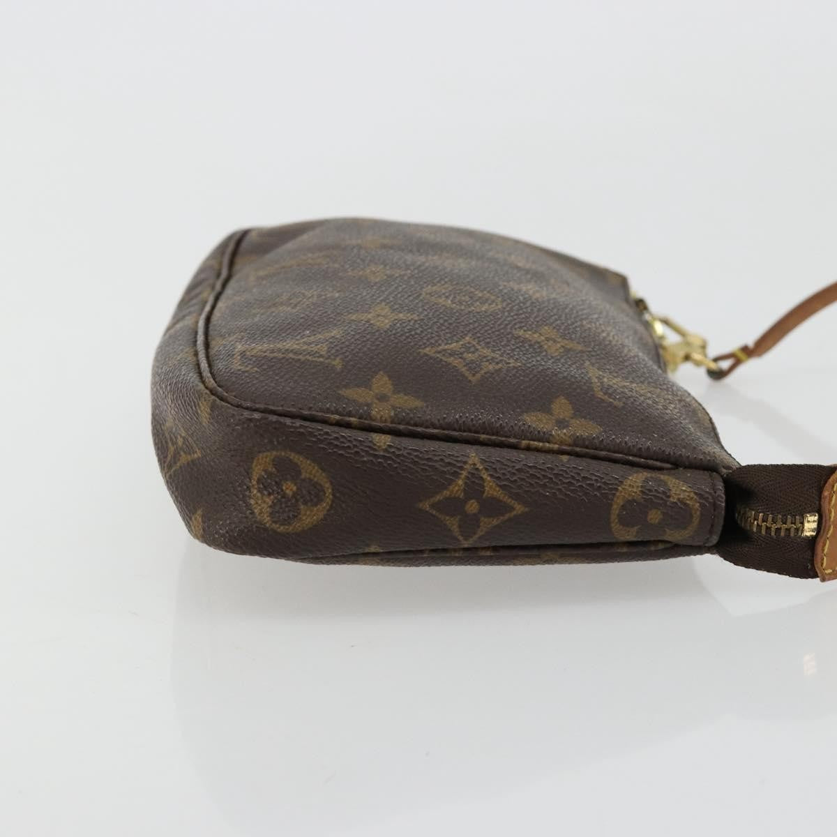 Louis Vuitton Pochette Accessoires Nm Monogram Canvas Brown Canvas Clutche & Pouche Bag (Authentic Pre-Loved)