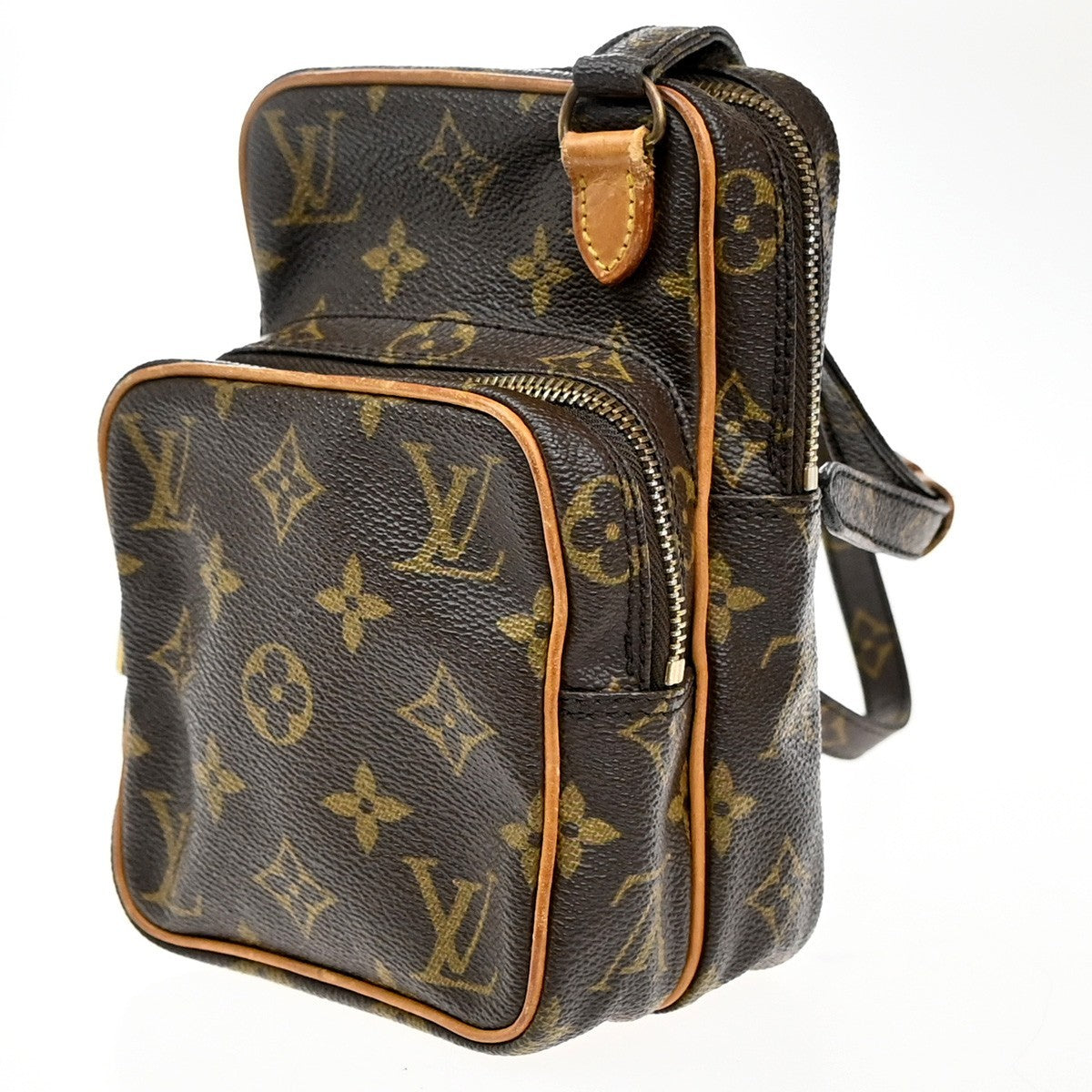 Louis Vuitton Amazone Bag Monogram Canvas Brown Canvas Shoulder Bag Bag (Pre-Loved)