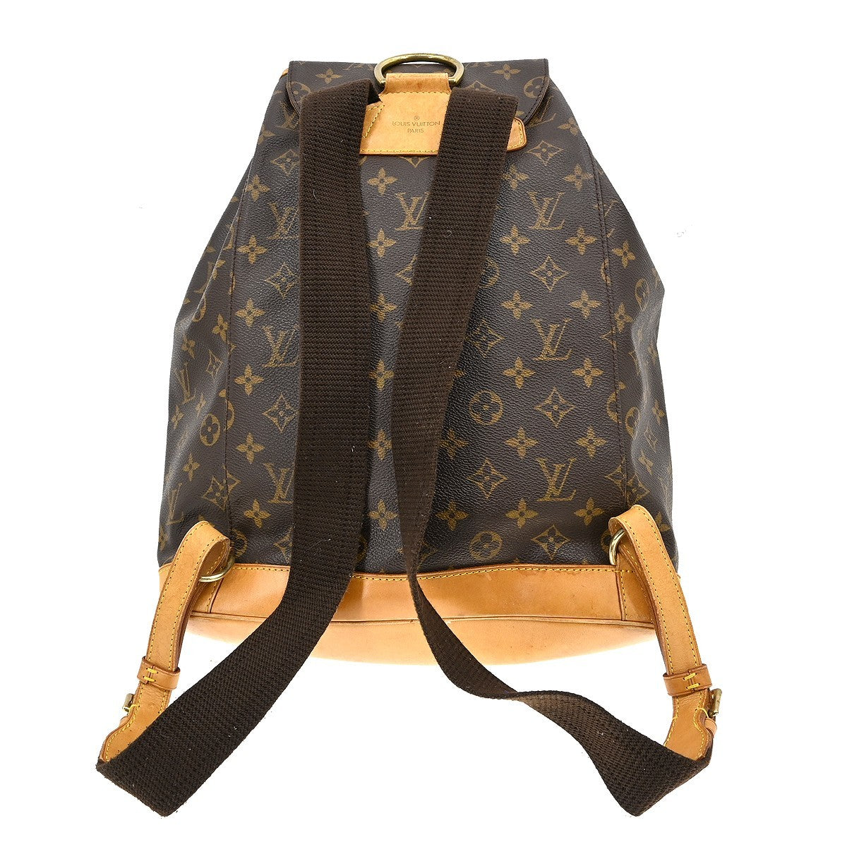 Louis Vuitton Louis Vuitton Vintage Montsouris Backpack Monogram Canvas Brown Canvas Backpack Bag (Authentic Pre-Loved)