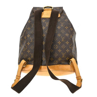 Louis Vuitton Louis Vuitton Vintage Montsouris Backpack Monogram Canvas Brown Canvas Backpack Bag (Authentic Pre-Loved)