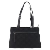 Salvatore Ferragamo Salvatore Ferragamo Gancini Tote Gancini Canvas Black Canvas Tote Bag Bag (Pre-Loved)