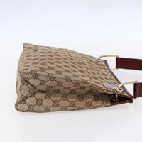 Gucci Eclipse Messenger Gg Canvas Beige Canvas Shoulder Bag Bag (Authentic Pre-Loved)
