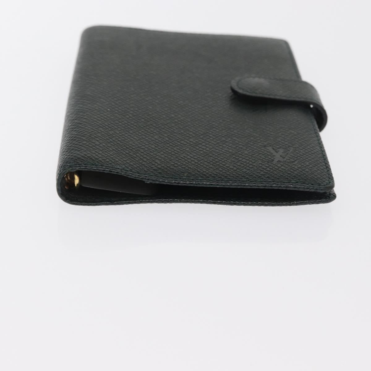 Louis Vuitton Agenda Cover Taiga Leather Green Leather Wallets Accessory (Pre-Loved)