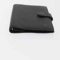 Louis Vuitton Agenda Cover Taiga Leather Green Leather Wallets Accessory (Pre-Loved)