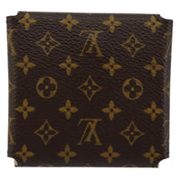 Louis Vuitton Case Jewelry Box Canvas Brown Canvas Wallets Accessory (Authentic Pre-Loved)