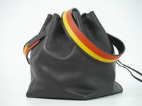 Hermes Licol Bag Volupto Black Leather Shoulder Bag Bag (Pre-Loved)