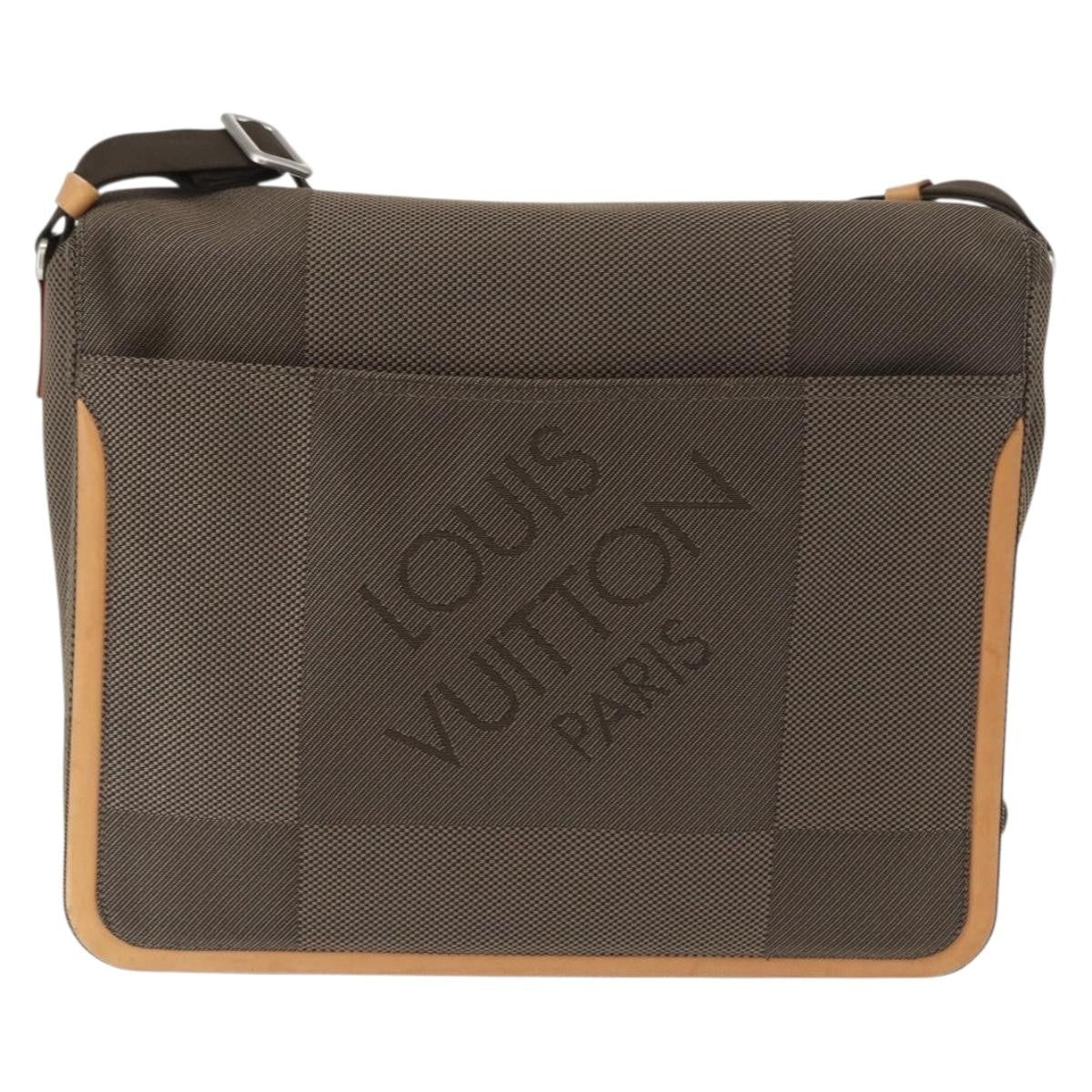 Louis Vuitton Terre Messenger Bag Damier Geant Canvas Brown Canvas Shoulder Bag Bag (Authentic Pre-Loved)