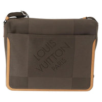 Louis Vuitton Terre Messenger Bag Damier Geant Canvas Brown Canvas Shoulder Bag Bag (Authentic Pre-Loved)
