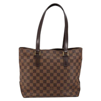 Louis Vuitton Cabas Piano Damier Brown Canvas Tote Bag Bag (Pre-Loved)