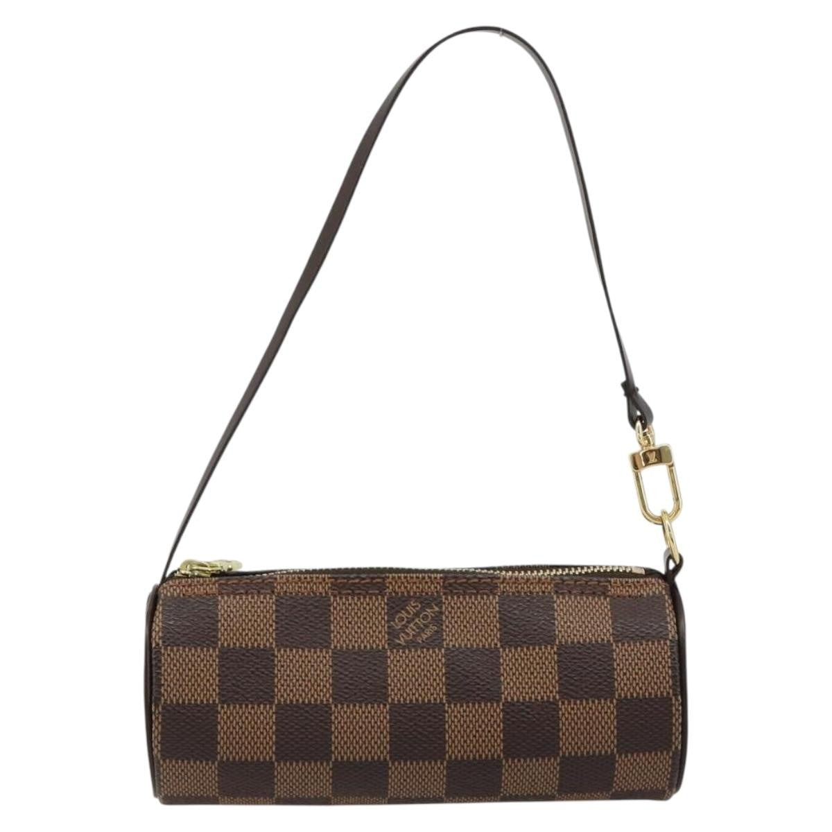 Louis Vuitton Louis Vuitton Papillon Pochette Damier Brown Canvas Clutche & Pouche Bag (Pre-Loved)