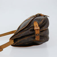Louis Vuitton Saumur Handbag Monogram Canvas Brown Canvas Shoulder Bag Bag (Pre-Loved)