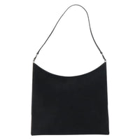 Salvatore Ferragamo Vintage Shoulder Bag Suede Black Suede Shoulder Bag Bag (Authentic Pre-Loved)