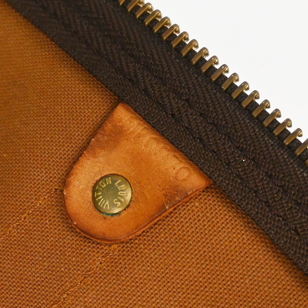 Louis Vuitton Louis Vuitton Keepall Bag Monogram Canvas Brown Canvas Travel Bag Bag (Pre-Loved)