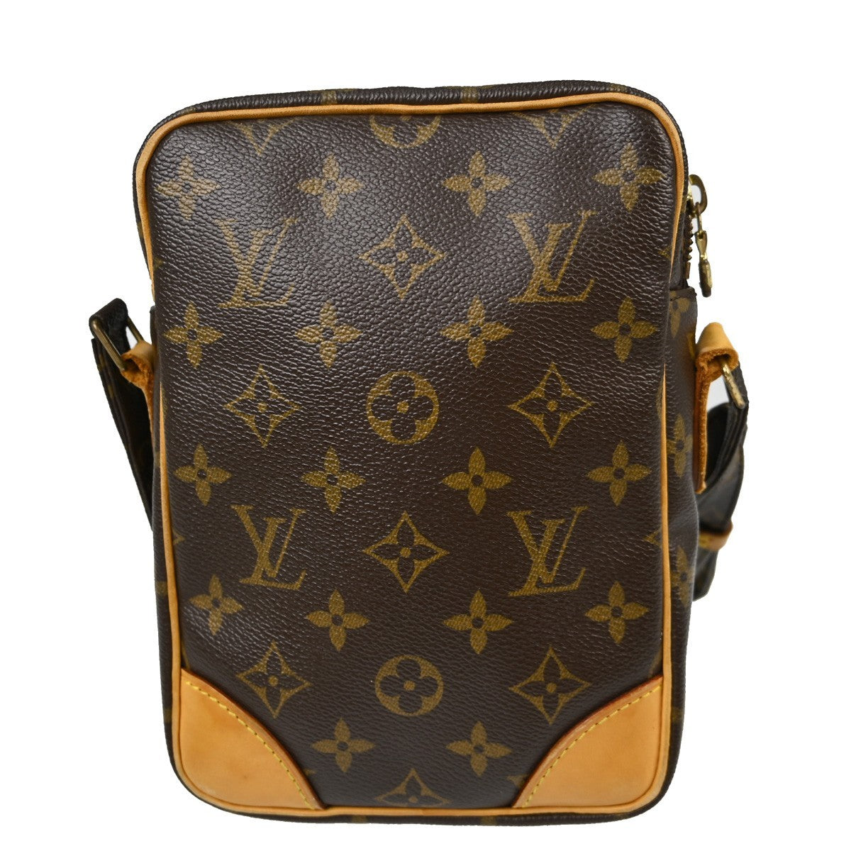 Louis Vuitton Amazone Bag Monogram Canvas Brown Canvas Shoulder Bag Bag (Authentic Pre-Loved)