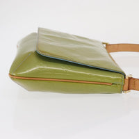 Louis Vuitton Thompson Street Handbag Monogram Vernis Green Patent_Leather Shoulder Bag Bag (Authentic Pre-Loved)